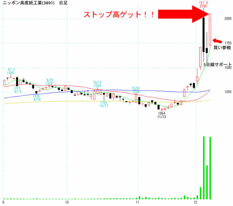 ニッポン高度紙工業(3891)