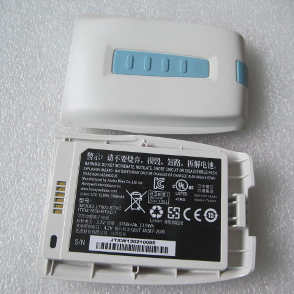  HONEYWELL 7800-BTXC 互換用バッテリー