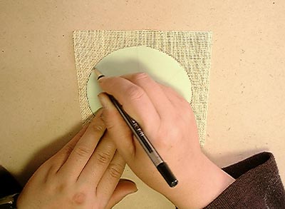 押し花コースターの作り方