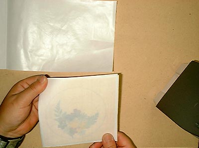 押し花コースターの作り方