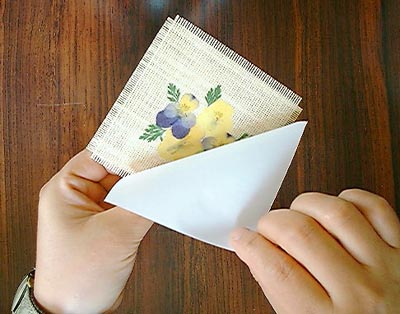 押し花コースターの作り方上級編