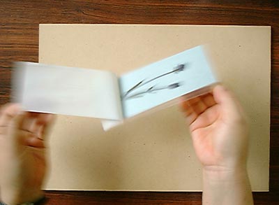 押し花しおりの作り方