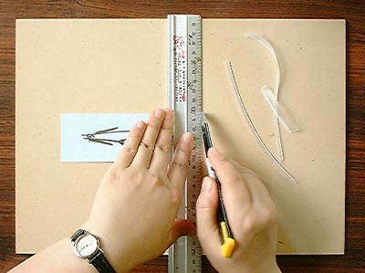 押し花しおりの作り方