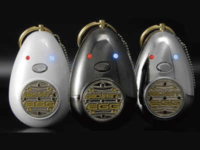 山真　セキュリティーエッグ 防犯ブザー