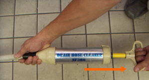 ドレンポンプの使い方