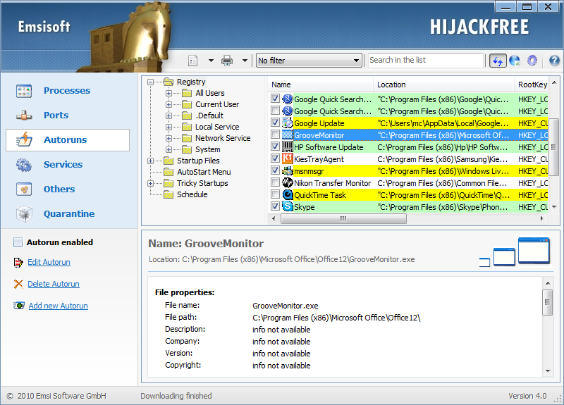 Emsisoft Anti-Malware - Antivirus, Firewall complet