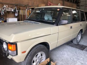クラシックレンジローバー Earlyカスタムモデル オールドパレット サハラダスト の現況報告 横浜市都筑区の Garage Arrows のblog