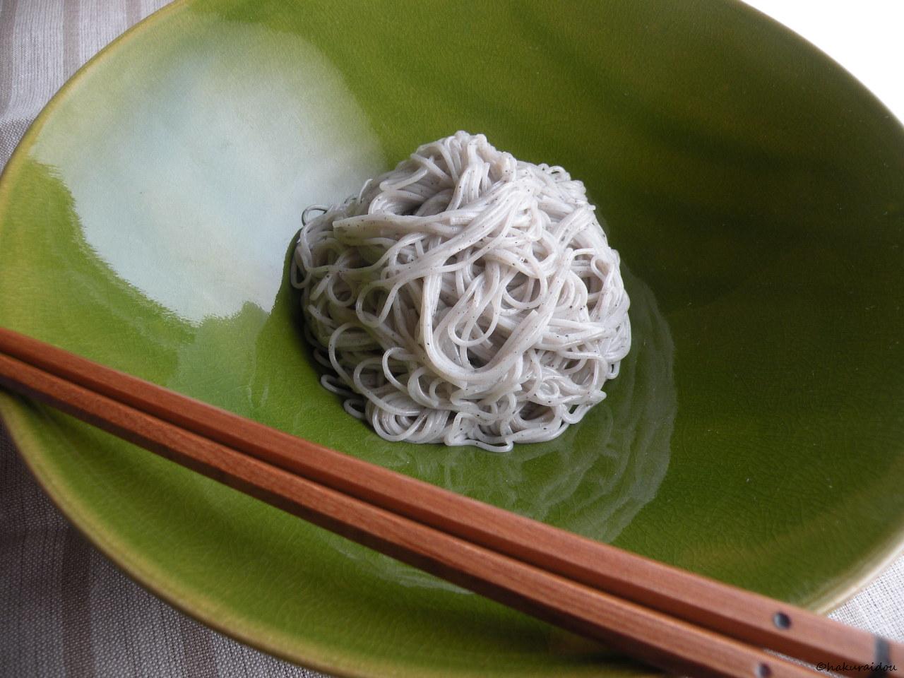 幻の島原手延べ黒ごまそうめん