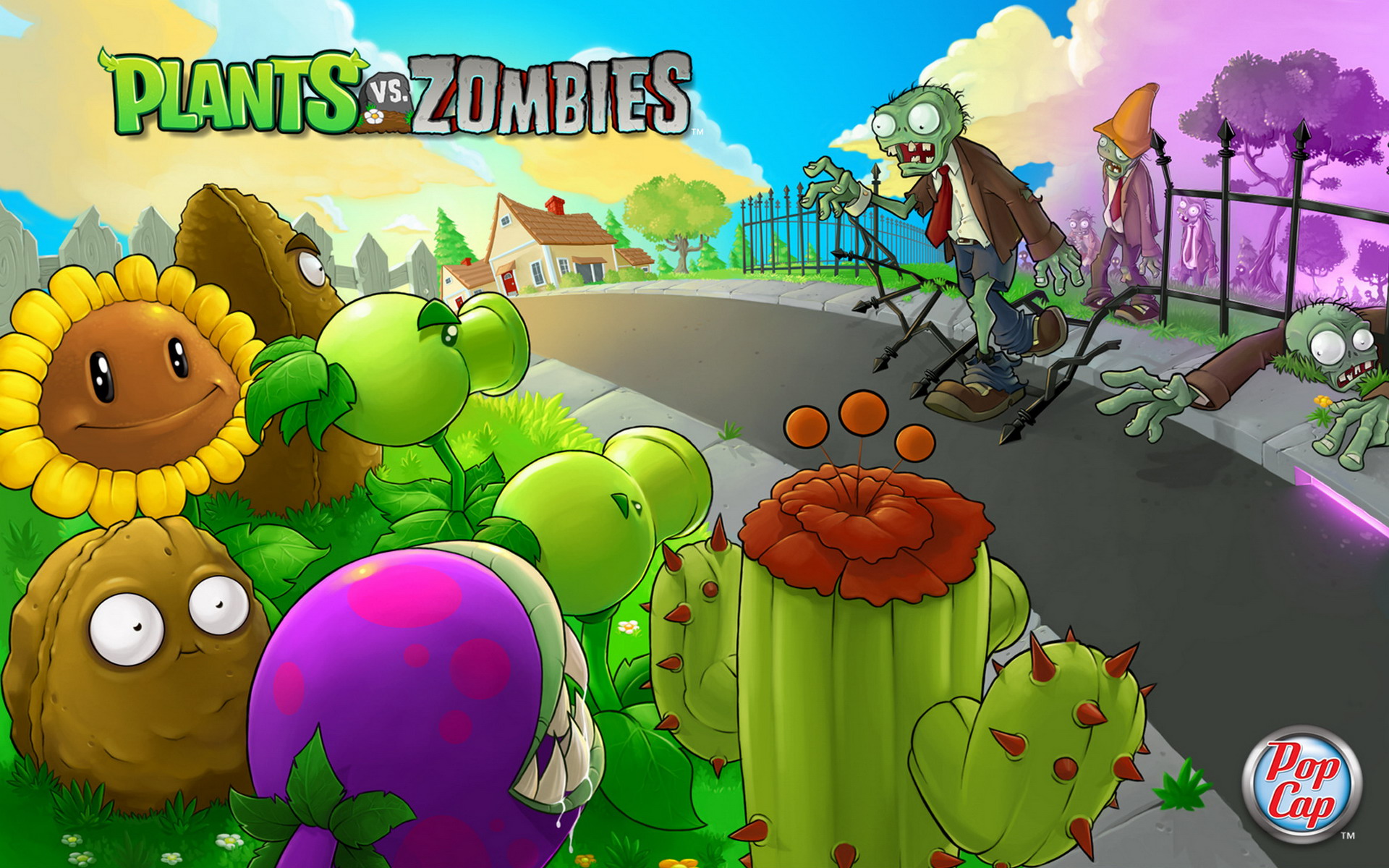zombies vs plants | Vinden.nl