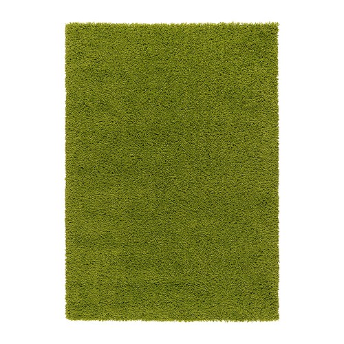 HAMPEN Rug, high pile IKEA The polypropylene fibres have been heat treated to give the rug a firm and resilient pile.
