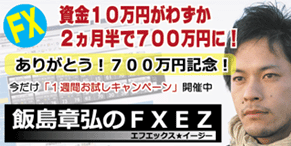 ６月３０日を持って販売を終了！飯島章弘の「ＦＸＥＺ（エフエックス★イージー）」