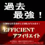 EFFICIENTアフィリエイト特典配布権販売ページ