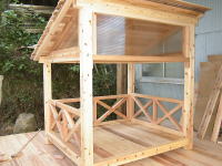 犬小屋に入らないワンちゃんの為に 犬小屋製作工房 ｋ
