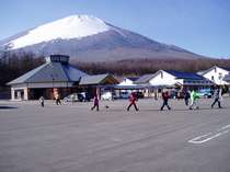 チェックイン時お立ち寄り頂く焼走り温泉館