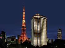☆東京タワーに並ぶようにして建つ、地上33階建ての高層ホテル。ザ・プリンス パークタワー東京
