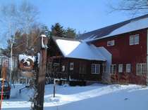 雪景色のアーベント倶楽部