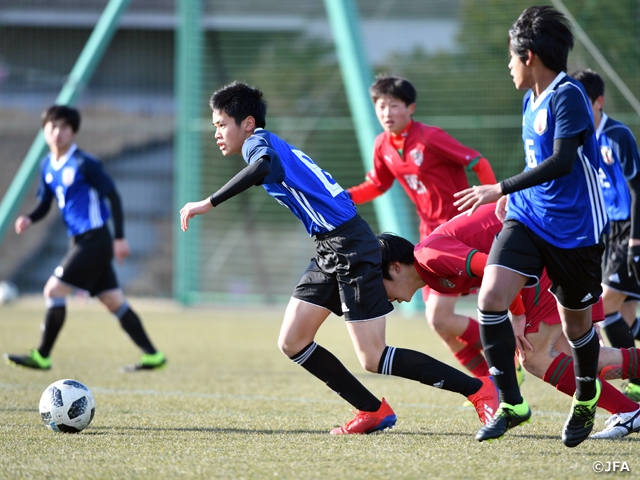 U15日本代表候補合宿のレポート 18 年度 Kgのjy奮闘記