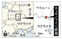 チェルノブイリ地図