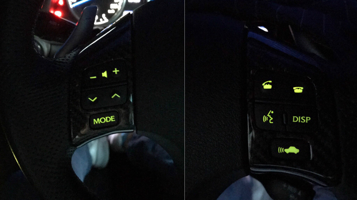 LSステアリング純正