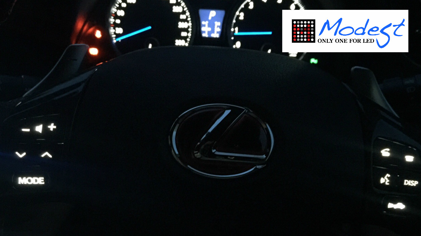 LSステアリングLED打ち替えカスタム-2