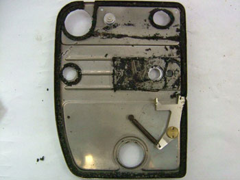 汚れて腐食したモルト