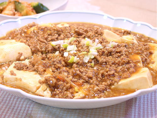キムチの素de麻婆豆腐レシピ