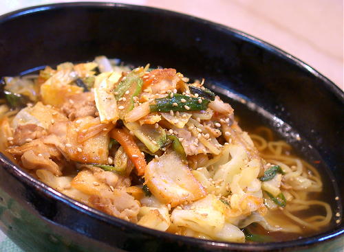 豚キムチラーメンレシピ