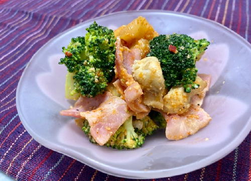 ブロッコリーと大根キムチのチーズ和え キムチ料理レシピ