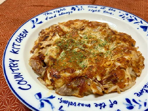 今日のキムチ料理レシピ：豚肉とキムチのチーズ焼き