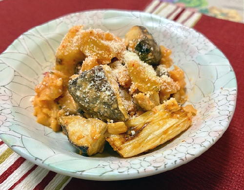 今日のキムチレシピ:椎茸と長ネギのキムチマヨ和え