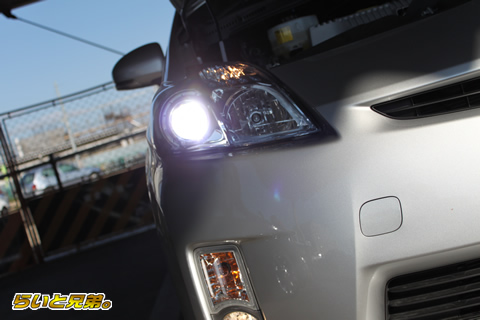 新型プリウス　H11　6000K
