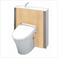 便器：BW1（ピュアホワイト）キャビネットタンク：LPWキャビネット：LP（クリエペール）手洗器：BW1（ピュアホワイト）