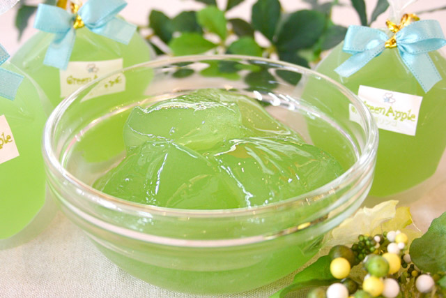 青リンゴゼリー