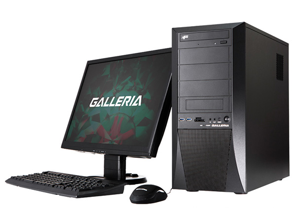 「GALLERIA XG-A 780Ti」 ※ディスプレイは別売