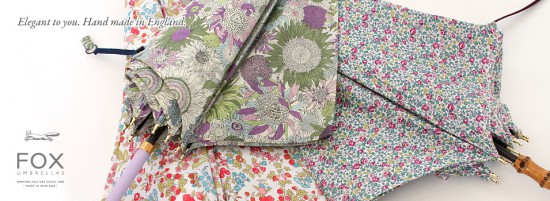 リバティプリントのFOX!