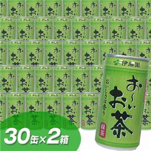 おーいお茶 190ml×30缶×2箱