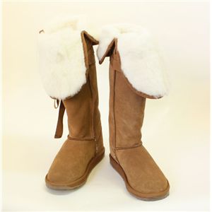 emu【エミュー】 W20012 Chestnut メディアにも多数登場の大人気ロングムートンブーツ  US5(約22) Chestnut