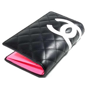 CHANEL(シャネル) サイフ A26717 BK/WH カンボンライン 長財布