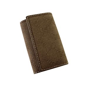 GUCCI (グッチ) 04564R FV2AR 2159 6連キーケース ダークブラウン