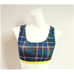 propaganda girl プロパガンダ ガール アンダーウェア ss65003 green タータンチェックスポーツブラ