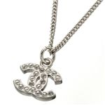 CHANEL(シャネル) ペンダント A28942S/CR シルバー×ラインストーン