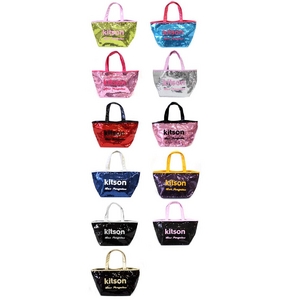 KITSON（キットソン） ミニスパンコール トートバッグ 3555 レッド/ブラック