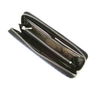 BVLGARI ラウンドファスナー 長札入れ 21688