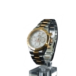 ムスク　クロノグラフウォッチ　ホワイト