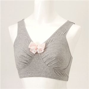 ワンダーボム スリープアップブラ グレー Lサイズ