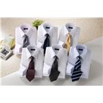 銀座・丸の内のOL100人が選んだワイシャツ&ネクタイセット（白系） L 50173-L