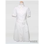 ブランドシャツワンピース ホワイト Mサイズ