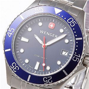 WENGER 200M防水ダイバー メンズウォッチ WEN79948W