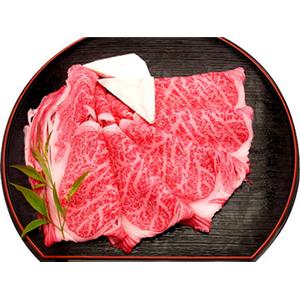 松阪牛肩ロース（ロースの芯側）すき焼き　600g