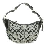 コーチ 6266 BK/WT シグニチャー ショルダー BK/WT